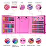 H&B 208pcs Art Drawing Set Children's Painting Tools Watercolor Pens/Crayons/Oil Pastels/Colored Pencils and More Students Stationery Supplies Kids Gifts