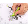 H&B 208pcs Art Drawing Set Children's Painting Tools Watercolor Pens/Crayons/Oil Pastels/Colored Pencils and More Students Stationery Supplies Kids Gifts