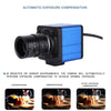 AIBECY 1080P HD CAMERA CAMERT CAMER CAMAM 2 MEGAPIXELS 5X البصرية ZOOM 155 درجة عرض واسعة التعويض التعويض التلقائي مع الميكروفون USB PLUD & PLAY لمؤتمر الفيديو التدريس عبر الإنترنت الدردشة على الهواء مباشرة