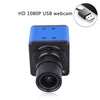 AIBECY 1080P HD CAMERA CAMERT CAMER CAMAM 2 MEGAPIXELS 5X البصرية ZOOM 155 درجة عرض واسعة التعويض التعويض التلقائي مع الميكروفون USB PLUD & PLAY لمؤتمر الفيديو التدريس عبر الإنترنت الدردشة على الهواء مباشرة