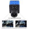 AIBECY 1080P HD CAMERA CAMERT CAMER CAMAM 2 MEGAPIXELS 5X البصرية ZOOM 155 درجة عرض واسعة التعويض التعويض التلقائي مع الميكروفون USB PLUD & PLAY لمؤتمر الفيديو التدريس عبر الإنترنت الدردشة على الهواء مباشرة