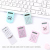 Mini Cute Calculator Pocket Size 8 Digits Display Portable Handheld Cartoon Calculator Electronic Calculator