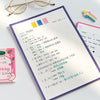 101 Collection Series Memo To Do List Sticky Notes Planner B5 Notebook Multiple Types Optional