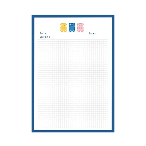 101 Collection Series Memo To Do List Sticky Notes Planner B5 Notebook Multiple Types Optional