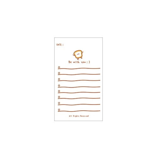 101 Collection Series Memo To Do List Sticky Notes Planner B5 Notebook Multiple Types Optional