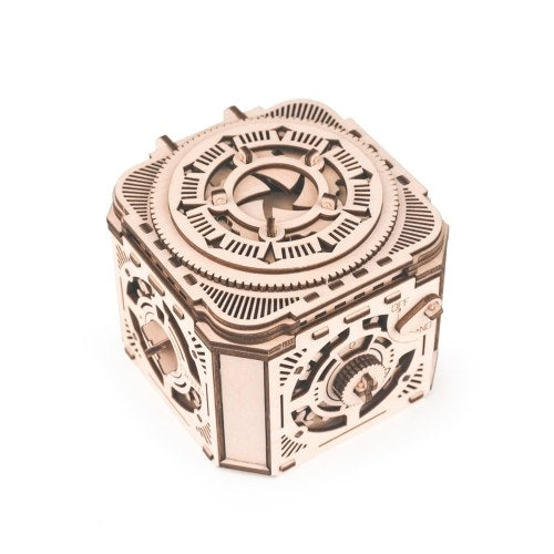 التجميع الذاتي مربع الكنز كلمة مرور اللغز الخشبي