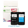 استبدال خرطوشة الحبر المعاد تصنيعها لطابعة Canon PG-210XL 210 XL ذات سعة كبيرة متوافقة مع طابعة Canon MP240 MP250 MP270 MP272 MP410 MP420، عبوة واحدة
