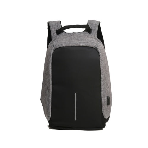 حقيبة ظهر كاجوال نهارية للنساء والفتيات والأولاد في المدارس وحقيبة كمبيوتر محمول بألوان مختلفة متوفرة رائعة لأربعة مواسم مع اتصال USB باللون الأرجواني