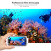 PULUZ 40m/130ft Diving Waterproof Case Smartphone Protective Cover Underwater Housing Case Shock-proof 360° Full Protection for i-Phone XS Max/XR