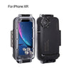 PULUZ 40m/130ft Diving Waterproof Case Smartphone Protective Cover Underwater Housing Case Shock-proof 360° Full Protection for i-Phone XS Max/XR