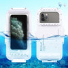PULUZ 45m/147ft Diving Waterproof Case Mobile Phone Shell Smartphone Protective Cover Underwater Housing Case Shockproof 360° Full Protection Compatible with i-Phone