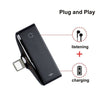 2 في 1 MINI Lightning Flitter Adapter Audio Aux Aux Aux Adapter مع منافذ مزدوجة سعة 3.5 مم منفذ شحن سماعة الرأس لجهاز iPhone x 8 7 iPod iPad iOS