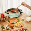 Xiaomi Ocooker وعاء ساخن توأم مقسومان من نكهات الطهي أدوات الطبخ الصغيرة وعاء الساخن وعاء الحساء وعاء الشتاء أدوات الطهي الحزب 1500W 220 فولت