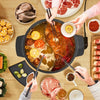 Xiaomi Ocooker وعاء ساخن توأم مقسومان من نكهات الطهي أدوات الطبخ الصغيرة وعاء الساخن وعاء الحساء وعاء الشتاء أدوات الطهي الحزب 1500W 220 فولت