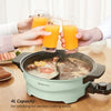 Xiaomi Ocooker وعاء ساخن توأم مقسومان من نكهات الطهي أدوات الطبخ الصغيرة وعاء الساخن وعاء الحساء وعاء الشتاء أدوات الطهي الحزب 1500W 220 فولت