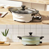 Xiaomi Ocooker وعاء ساخن توأم مقسومان من نكهات الطهي أدوات الطبخ الصغيرة وعاء الساخن وعاء الحساء وعاء الشتاء أدوات الطهي الحزب 1500W 220 فولت