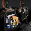 Xiaomi Youpin Maiwei Universal Car Seat Back Organizer متعدد الجيوب حقيبة تخزين حامل الكمبيوتر اللوحي حاوية تخزين صندوق معلق متعدد الوظائف حقيبة تخزين السيارة تصفيف السيارة باللون الأسود 