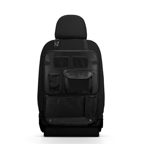 Xiaomi Youpin Maiwei Universal Car Seat Back Organizer متعدد الجيوب حقيبة تخزين حامل الكمبيوتر اللوحي حاوية تخزين صندوق معلق متعدد الوظائف حقيبة تخزين السيارة تصفيف السيارة باللون الأسود 