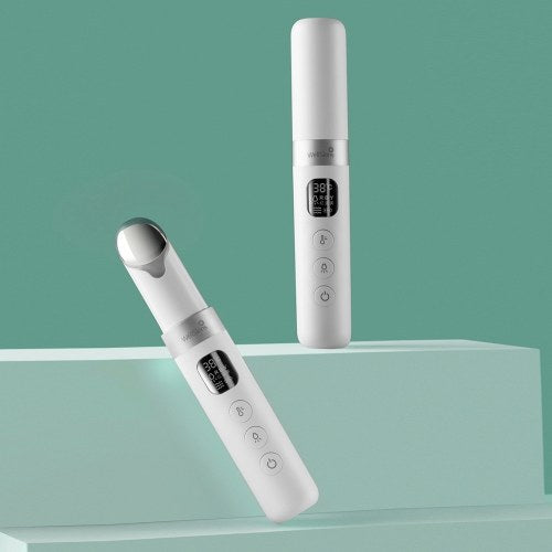 Xiaomi Youpin WéllSkins جهاز تجميل العيون متعدد الوظائف، جهاز تدليك العين الدافئ، أداة تدليك العين، أداة تدليك تجاعيد العين، أداة تجميل للعناية بالشفاه MY300 