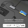 T1001 10 in 1 USB Hub Type-C to USB3.0*3 +  Multimedia Interface + PD + 3.5mm Audio + Card Slot*2 + VGA + LAN Port Multifunction Splitter Converter for PC Laptop Computer Mobile Phone