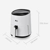 Xiaomi Youpin Silencare مقلاة الهواء الكهربائية مقلاة الهواء الساخن فرن طباخ بدون زيت مع شاشة LCD رقمية وعاء قلي غير لاصق مع التحكم في درجة الحرارة سلة قلي غير لاصقة 2.5 لتر 220 فولت