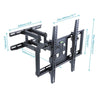 Unco Monitor Arm Television Screw Bracket Multi-Directional Motion 26 ''-55 '' 22 ''-50 '' LCD LED Monitor Monter Bracket Mount Bracket