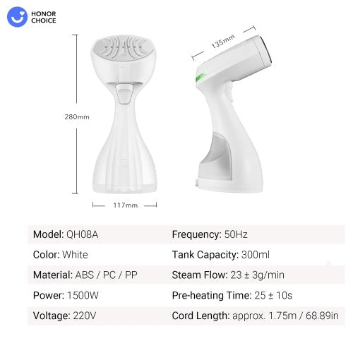 Handheld Steam Iron Travel Garment Steamer