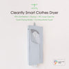 Xiaomi Youpin Cleanfly مجفف ملابس قابل للطي غطاء معقم ملابس 87L 99% تعقيم وتجفيف الملابس آلة تجفيف أقنعة Fask قفازات وشاح تطهير معطف 220 فولت CN إصدار FDP-SM
