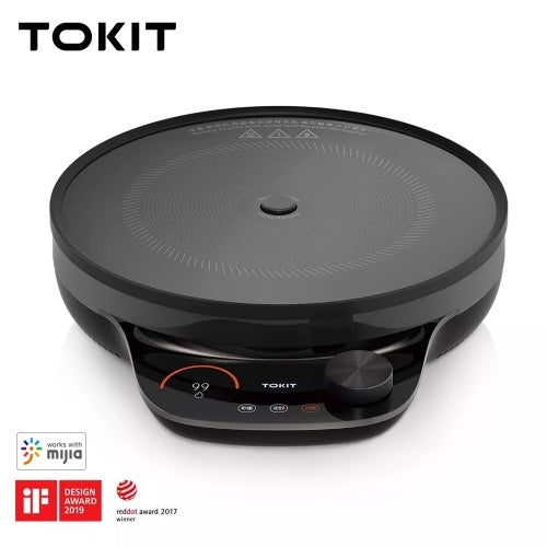 Xiaomi Youpin TOKIT طباخ التعريفي الذكي شاشة OLED 99 ترس وزن الحرارة طباخ أجهزة المطبخ تعمل مع تطبيق Mijia 220 فولت 2100 وات