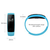 QS 80 Heart Rate Smart Band BT Sport Watch Wristband Bracelet 0.42inch HD OLED Display Call Notification Pedometer Alarm Sleep Monitor Blood Pressure Test for iPhone 6 6S 6 Plus 6S Plus 7 Plus Samsung S6 S7 edge S8 Android iOS Smartphone
