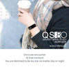 QS 80 Heart Rate Smart Band BT Sport Watch Wristband Bracelet 0.42inch HD OLED Display Call Notification Pedometer Alarm Sleep Monitor Blood Pressure Test for iPhone 6 6S 6 Plus 6S Plus 7 Plus Samsung S6 S7 edge S8 Android iOS Smartphone