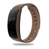 QS 80 Heart Rate Smart Band BT Sport Watch Wristband Bracelet 0.42inch HD OLED Display Call Notification Pedometer Alarm Sleep Monitor Blood Pressure Test for iPhone 6 6S 6 Plus 6S Plus 7 Plus Samsung S6 S7 edge S8 Android iOS Smartphone