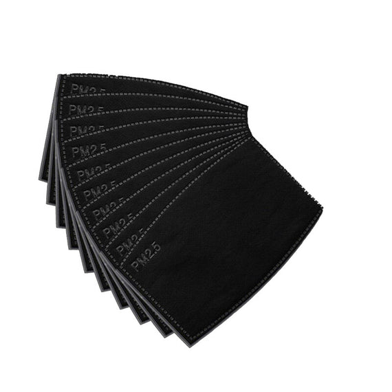 واقي الفم الواقي بفلتر كربون PM2.5 - أسود