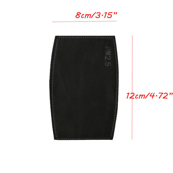 واقي الفم الواقي بفلتر كربون PM2.5 - أسود