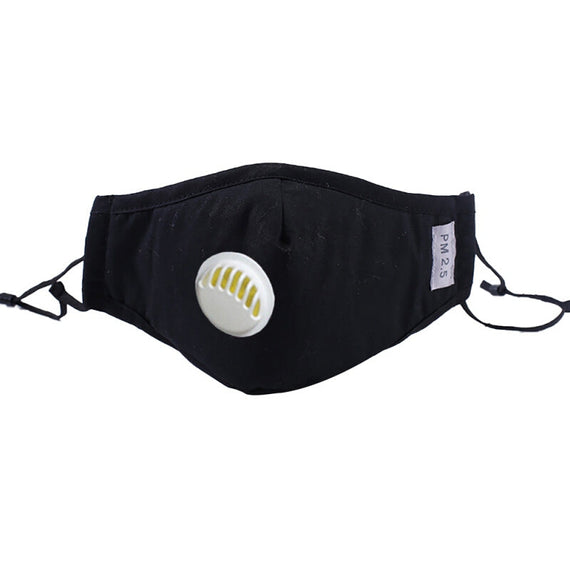 حماية فلتر الهواء القابل لإعادة الاستخدام PM2.5 - أسود 