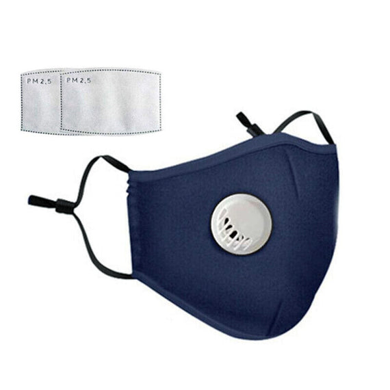 حماية فلتر الهواء القابل لإعادة الاستخدام PM2.5 - أزرق 