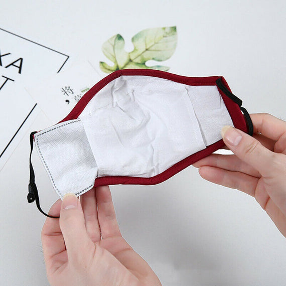 حماية فلتر الهواء القابل لإعادة الاستخدام PM2.5 - أحمر 