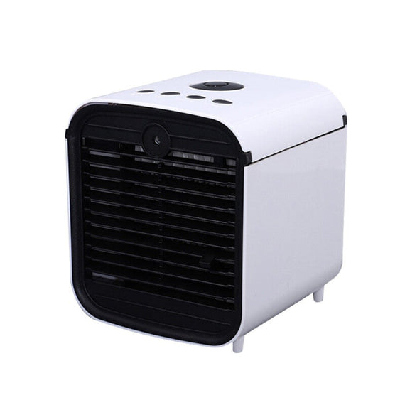 Portable Small Air Cooling System with Filter - White