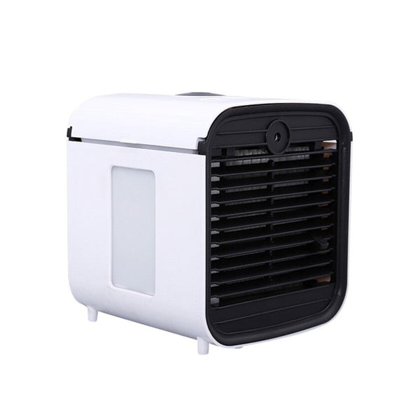 Portable Small Air Cooling System with Filter - White