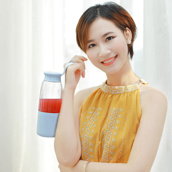 عصارة عصير USB صغيرة محمولة ممتازة - أخضر نعناعي