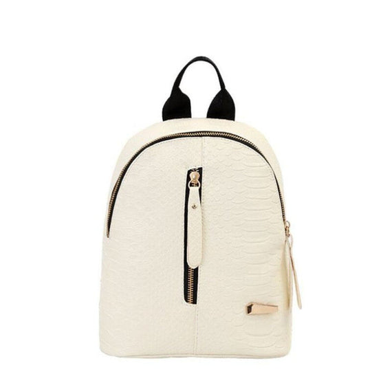 Premium Multi-functional Leather Bag - Beige