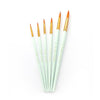 Professional Premium 6Pcs Paint Brushes Pen Set - Green
