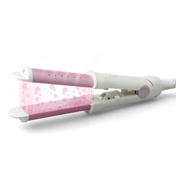 RIWA Hair Curler And Straightener - White