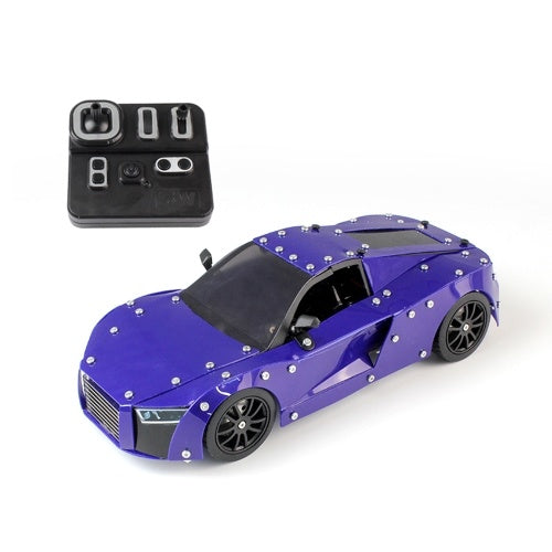 SW (RC) -002 518PCS DIY Building Build Car 1/16