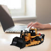HUINA 1700 1:50 Die-Cast Alloy Heavy Bulldozer Engineering Truck