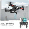 S17 مسار الرحلة التحكم في النخيل RC بدون طيار مع 1080 بكسل كاميرا RC Quadcopter