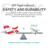 KF606 2.4G RC Airplane Flying Aircraft for Beginner EPP Foam Glider Fixed Wing Airplane