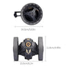 805 2WD 2.4Ghz RC Bounce Car RC Jump Car Remote Control Stunt Car Watch Induction 360° Rotation 27.6 inches Bouncing Music Led Light