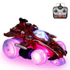 2.4 جم التحكم عن بعد سيارة ستونت سيارة 360 درجة تدور لعبة RC RC Car مع مصابيح LED واضحة