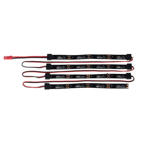 نظام إضاءة هيكل GTPOWER مصباح LED أزرق لسيارة 1/8 1/10 RC